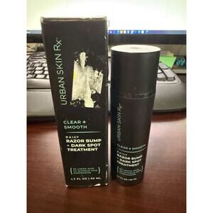 Urban Skin Rx Men Daily Razor Bump + Dark Spot Treatment Clear + Smooth 1.7oz
